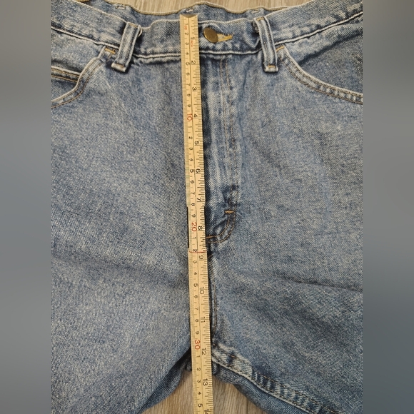 Vintage Wrangler Blue Denim Jean Shorts - Picture 2 of 7